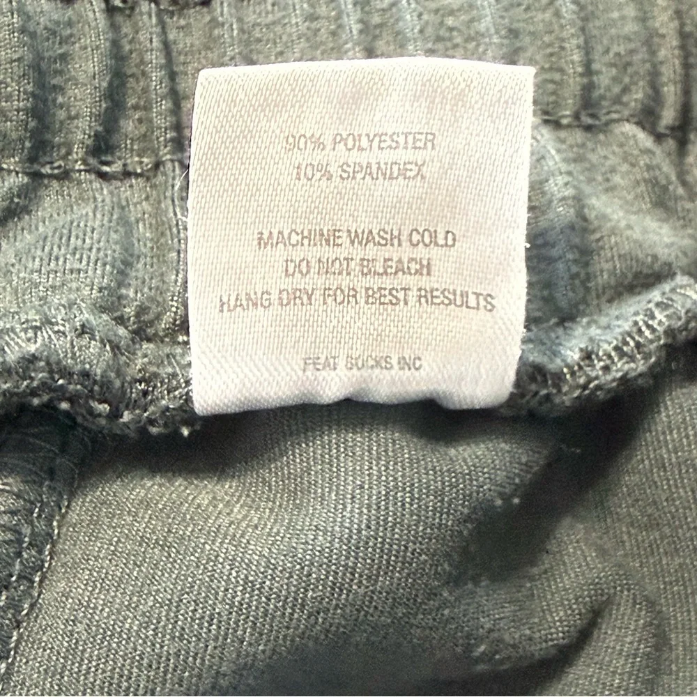 Feat Pull On Jogger Pants Women Size S Workout Dark Green Casual Comfy - Picture 9 of 11